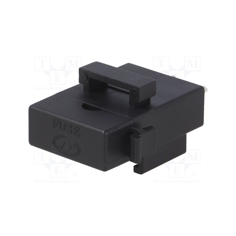 10 pcs : 3560 - Fuse holder, 19mm, 20A, THT, Contacts: brass, -50÷145°C, UL94V-0
