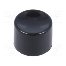 10 pcs : U482 - Button, Actuator colour: black, 8000 series