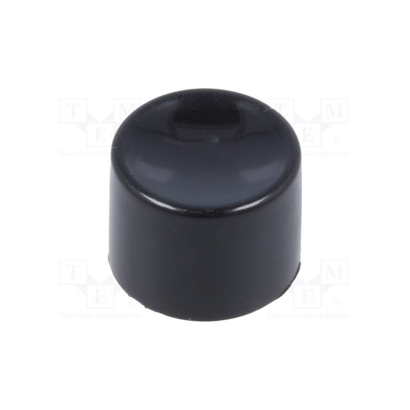 10 pcs : U482 - Button, Actuator colour: black, 8000 series