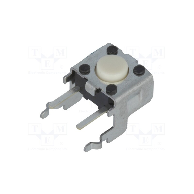 10 pcs : B3F-3100 - Microswitch TACT, SPST-NO, Pos: 2, 0.05A/24VDC, THT, none, 0.98N
