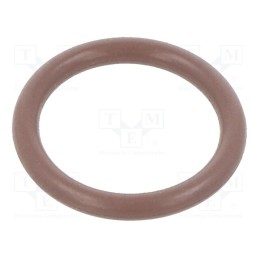 50 pcs : 01-0013.00X2 ORING 80FPM BROWN - O-ring gasket, FPM, Thk: 2mm, Øint: 13mm, brown, -20÷200°C