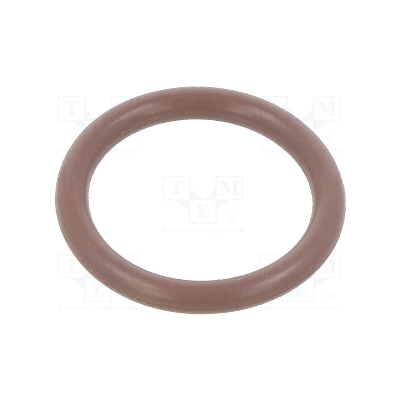 50 pcs : 01-0013.00X2 ORING 80FPM BROWN - O-ring gasket, FPM, Thk: 2mm, Øint: 13mm, brown, -20÷200°C
