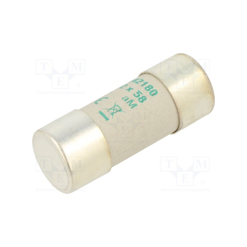 10 pcs : 442180 - Fuse: fuse, aM, 80A, 500VAC, ceramic,cylindrical,industrial
