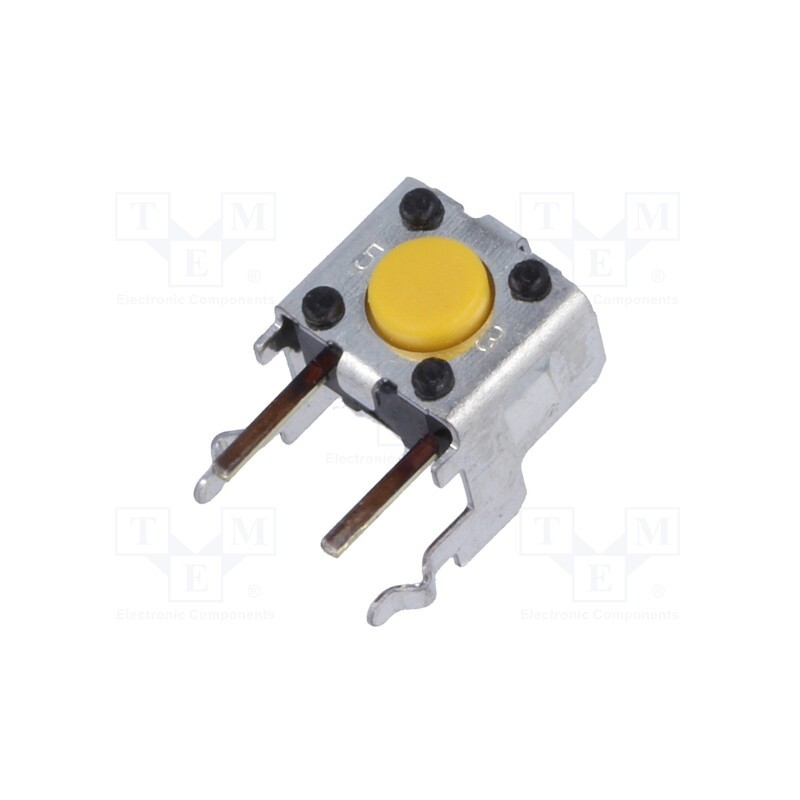 10 pcs : B3F-3102 - Microswitch TACT, SPST-NO, Pos: 2, 0.05A/24VDC, THT, none, 1.47N