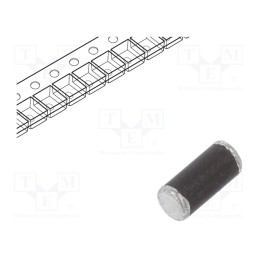 50 pcs : BR100-04LLD - Diac, 2A, MiniMELF, 35÷45V, SMD,