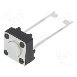 10 pcs : TL59NF160Q - Microswitch TACT, SPST, Pos: 2, 0.05A/12VDC, THT, none, 1.57N, 4.3mm