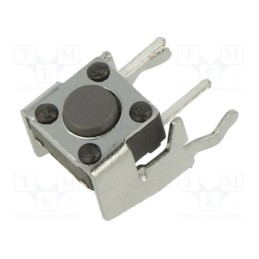 10 pcs : PTS645VH312 LFS - Microswitch TACT, SPST-NO, Pos: 2, 0.05A/12VDC, THT, none, 2N, round