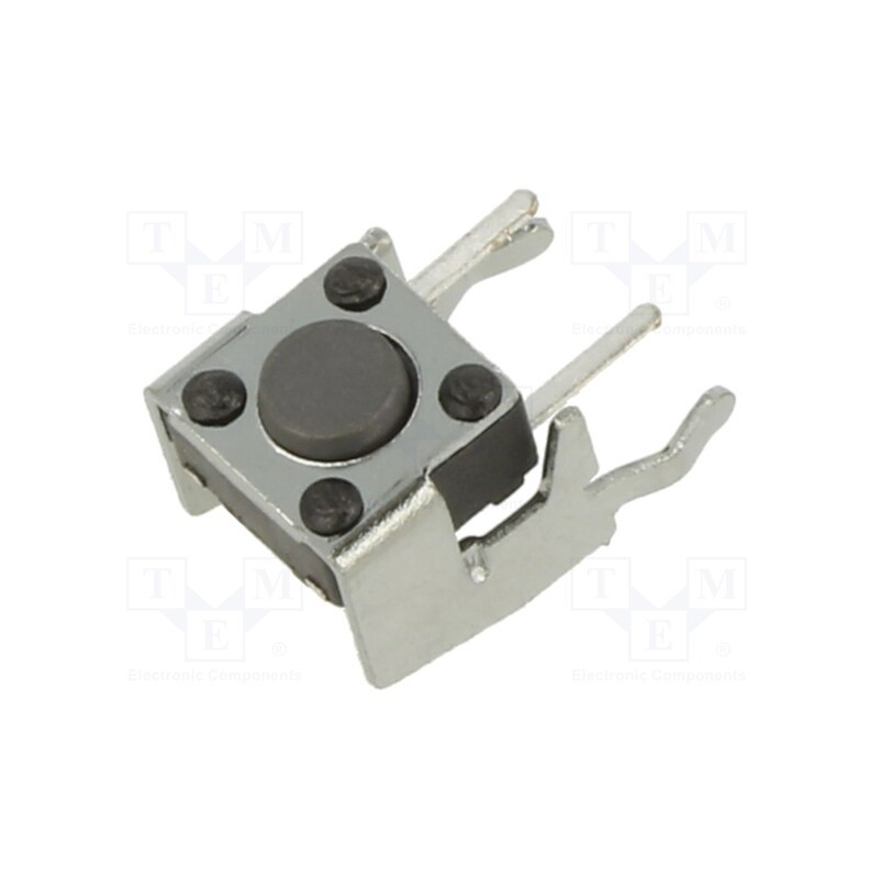 10 pcs : PTS645VH312 LFS - Microswitch TACT, SPST-NO, Pos: 2, 0.05A/12VDC, THT, none, 2N, round