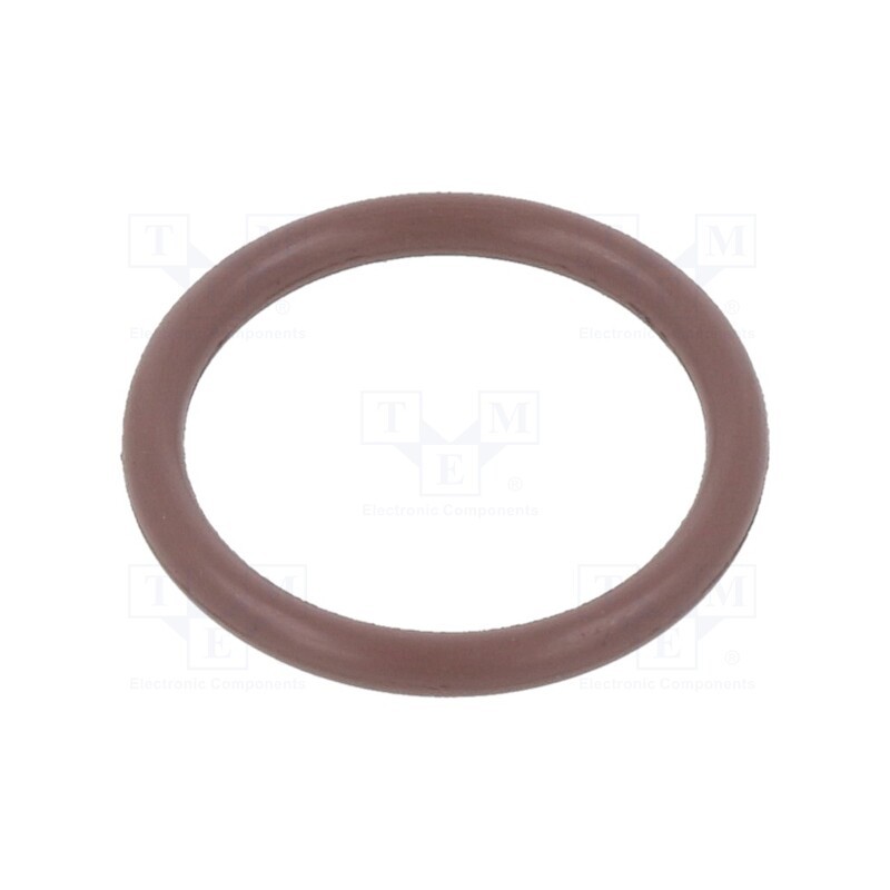 50 pcs : 01-0012.00X1.5 ORING 80FPM BROWN - O-ring gasket, FPM, Thk: 1.5mm, Øint: 12mm, brown, -20÷200°C