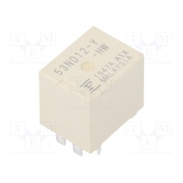10 pcs : FBR53ND12Y-HW - Relay: electromagnetic, 1 Form U, Ucoil: 12VDC, 40A, PCB, 167Ω