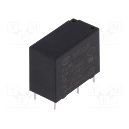 10 pcs : HF33F/012-HL3 - Relay: electromagnetic, SPST-NO, Ucoil: 12VDC, 10A, 5A/250VAC, PCB