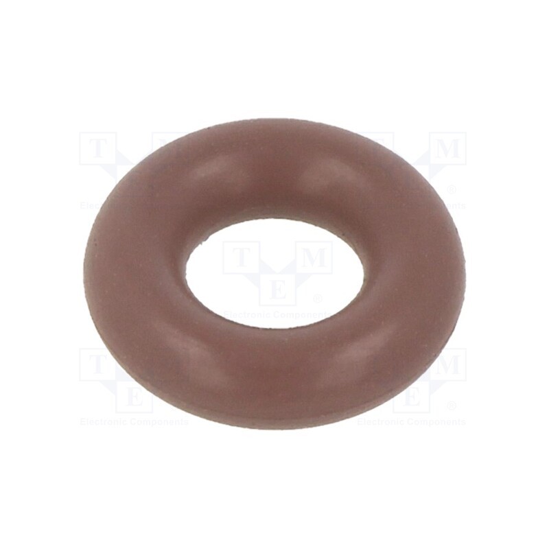 50 pcs : 01-0005.94X3.53 ORING 80FPM BROWN - O-ring gasket, FPM, Thk: 3.53mm, Øint: 5.94mm, brown, -20÷200°C