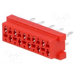 10 pcs : 8-215079-0 - Micro-MaTch, socket, female, PIN: 10, THT, on PCBs, Layout: 2x5