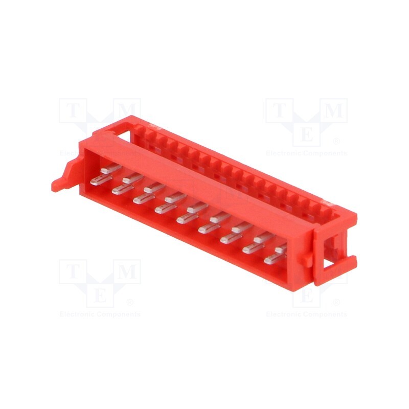 10 pcs : 8-215083-8 - Micro-MaTch, plug, male, PIN: 18, IDC, for ribbon cable, Layout: 2x9