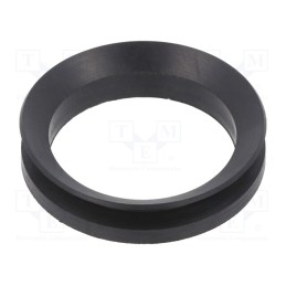 20 pcs : 09-027X4.0X7.5 VA-30 NBR - V-ring washer, NBR rubber, Shaft dia: 29÷31mm, L: 7.5mm, Ø: 27mm