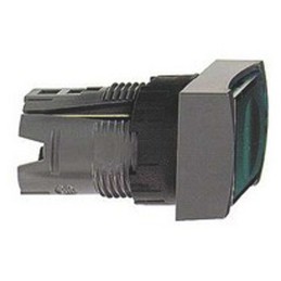 1 pcs - Schneider Electric Harmony XB6 Series Green Illuminated Spring Return Push Button Head, 16mm Cutout, IP65