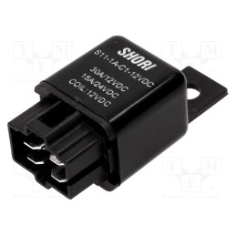 10 pcs : S11-1A-C1-12VDC - Relay: electromagnetic, SPST-NO, Ucoil: 12VDC, 30A, automotive