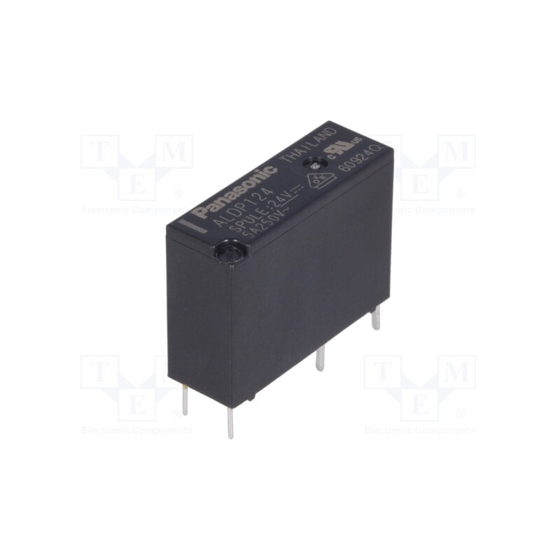 10 pcs : ALDP124 - Relay: electromagnetic, SPST-NO, Ucoil: 24VDC, Icontacts max: 5A