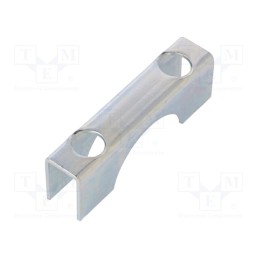 10 pcs : ŁC.8.35 (1') - Mounting coupler, steel, zinc, u-bolt