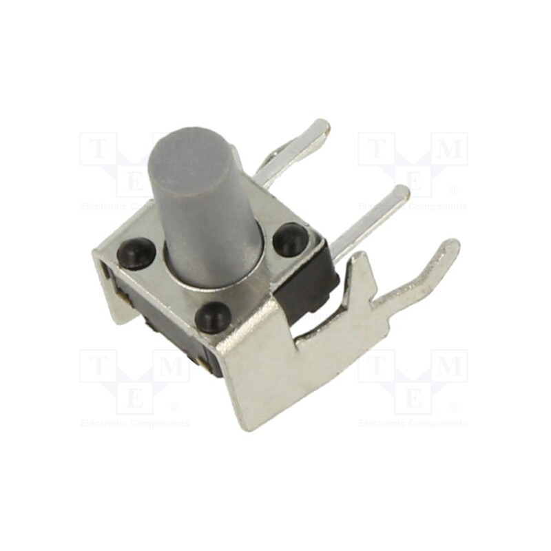 10 pcs : PTS645VH832 LFS - Microswitch TACT, SPST-NO, Pos: 2, 0.05A/12VDC, THT, none, 2N, round