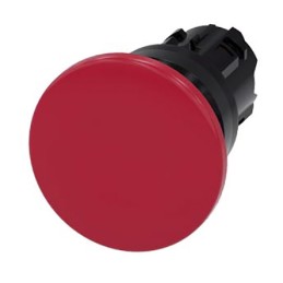 1 pcs - Siemens SIRIUS ACT Series Red Momentary Push Button Head, 22mm Cutout, IP66, IP67, IP69K