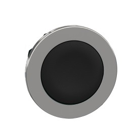 1 pcs - Schneider Electric ZB4 Series Black Momentary Push Button Head, 30mm Cutout, IP66, IP67, IP69K