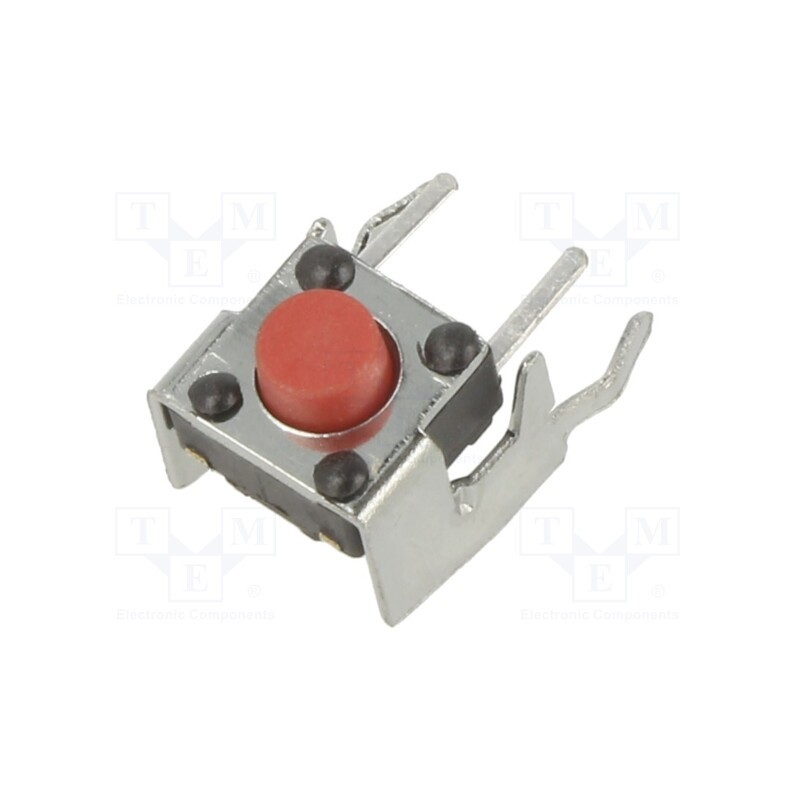 10 pcs : PTS645VK392 LFS - Microswitch TACT, SPST-NO, Pos: 2, 0.05A/12VDC, THT, none, 2.6N