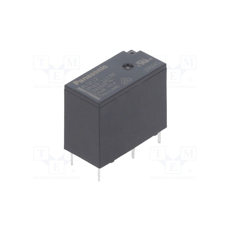 10 pcs : ALQ112 - Relay: electromagnetic, SPDT, Ucoil: 12VDC, Icontacts max: 10A