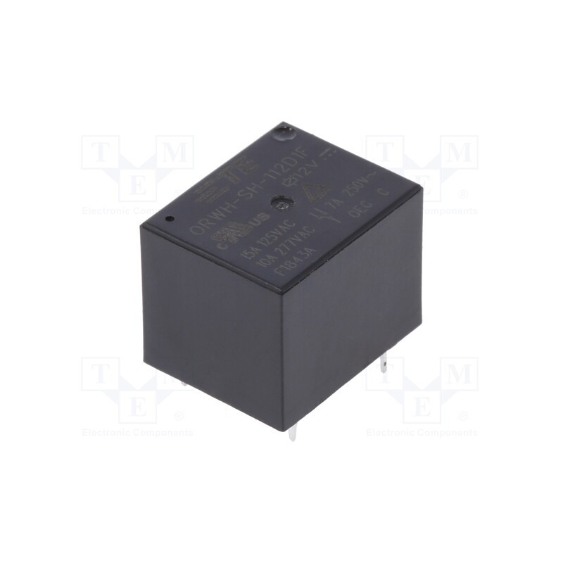 10 pcs : 1-1721150-3 - Relay: electromagnetic, SPDT, Ucoil: 12VDC, 10A, 10A/277VAC, PCB