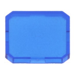 10 pcs : TOKJFBL - Actuator lens, blue, OKTRON®-JUWEL