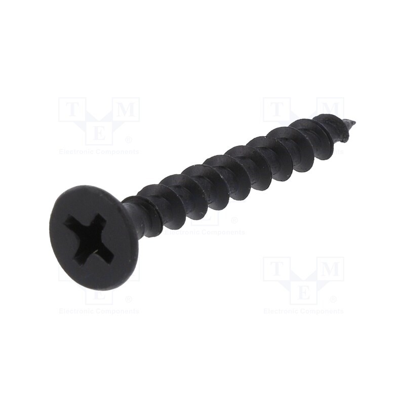 500 pcs : 3589169 - Screw, for wood, 3.9x35, Head: countersunk, Phillips, PH2, BN 20595