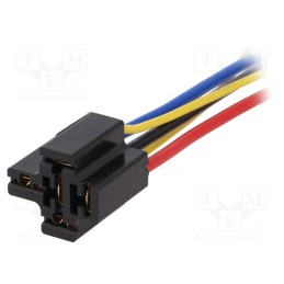 10 pcs : RS-D03 - Socket, PIN: 5, 40A, FRC2C-DC12,FRC2C-DC24,LD-12P,LDN-12F, 200mm