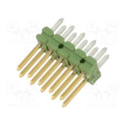 10 pcs : 825440-5 - Pin header, pin strips, AMPMODU, male, PIN: 10, straight, 2.54mm