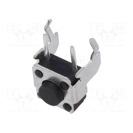 10 pcs : TL1105VF160Q - Microswitch TACT, SPST-NO, Pos: 2, 0.05A/50VDC, THT, 1.57N, 3.85mm