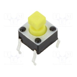 10 pcs : TL1105SPF250Q - Microswitch TACT, SPST-NO, Pos: 2, 0.05A/12VDC, THT, 2.45N, 6x6x4mm