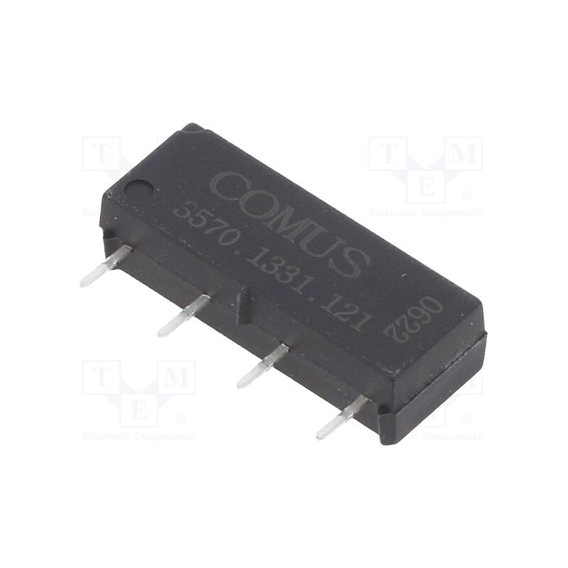 10 pcs : 3570.1331.121 - Relay: reed switch, SPST-NO, Ucoil: 12VDC, 500mA, max.150VDC, 10W