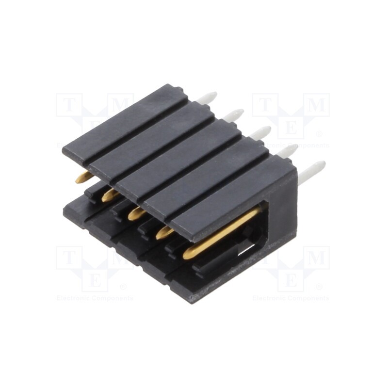 10 pcs : 826467-5 - 5P MOD II SHROUDED HEADER, ST