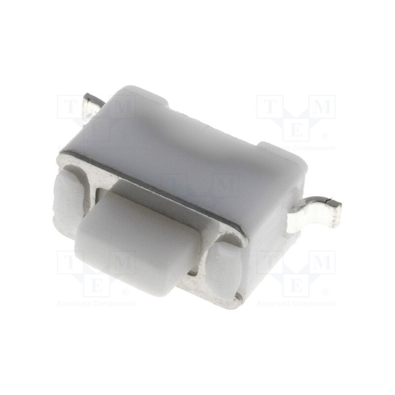 10 pcs : DTSM-32N-B - Microswitch TACT, SPST-NO, Pos: 2, 0.05A/12VDC, SMT, none, 1.6N