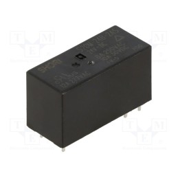 10 pcs : S4M-12B-2CS - Relay: electromagnetic, DPDT, Ucoil: 12VDC, Icontacts max: 5A, PCB
