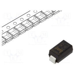 100 pcs : M7L - Diode: rectifying, SMD, 1kV, 1A, 1.5us, SMA, Ufmax: 1.1V, Ifsm: 22A