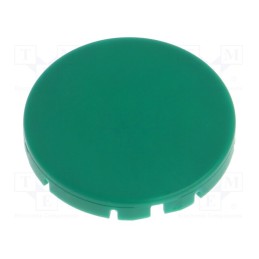 10 pcs : T22RRGGN - Actuator lens, RONTRON-R-JUWEL, green, Ø19.7mm