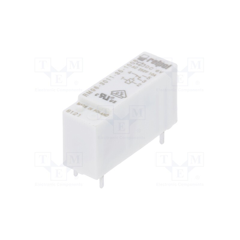 10 pcs : RM96-3011-35-1006 - Relay: electromagnetic, SPDT, Ucoil: 6VDC, 8A, 8A/250VAC, 8A/24VDC
