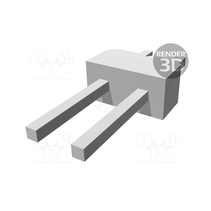 20 pcs : 826646-2 - Pin header, pin strips, AMPMODU MOD II, male, PIN: 2, straight