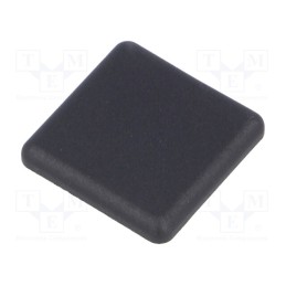 10 pcs : 91252 - Stopper, for profiles, Width of the groove: 8mm, W: 30mm, L: 30mm