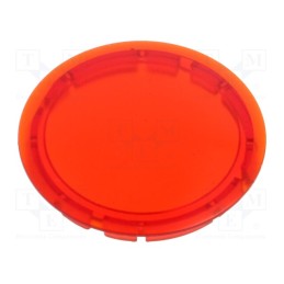 10 pcs : K22RRRT - Actuator lens, RONTRON-R-JUWEL, red