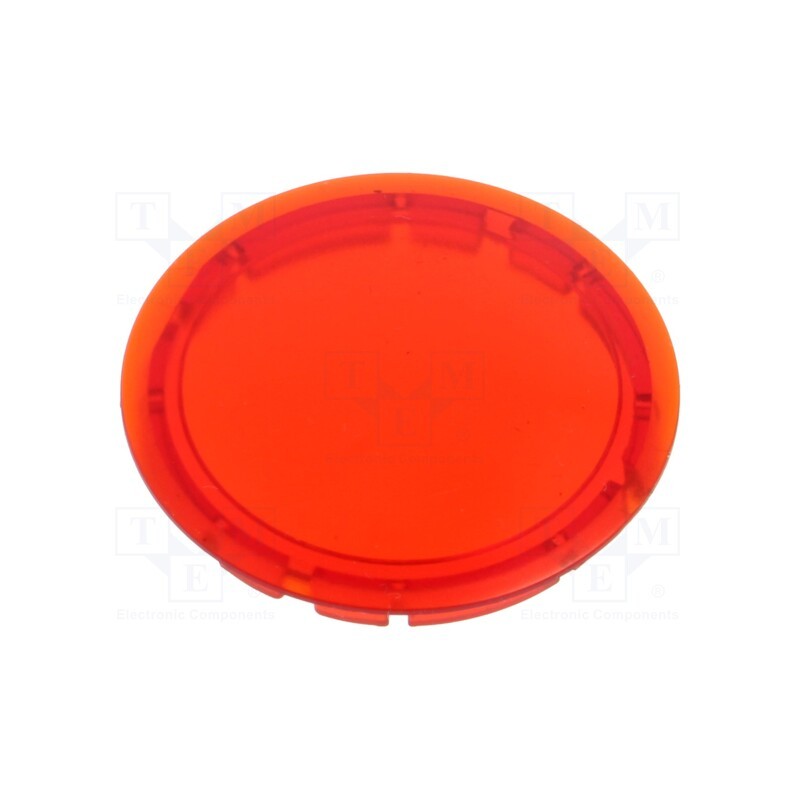 10 pcs : K22RRRT - Actuator lens, RONTRON-R-JUWEL, red