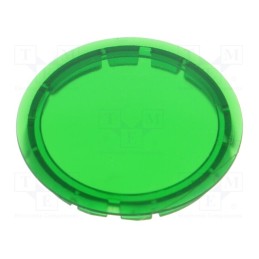 10 pcs : K22RRGN - Actuator lens, RONTRON-R-JUWEL, green