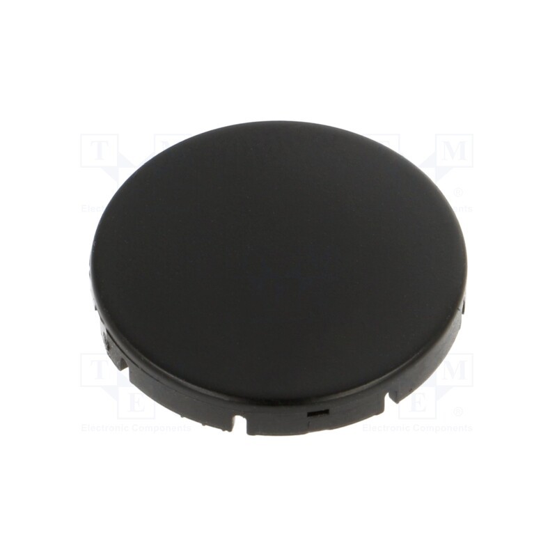 10 pcs : T22RRGSW - Actuator lens, RONTRON-R-JUWEL, black, Ø19.7mm