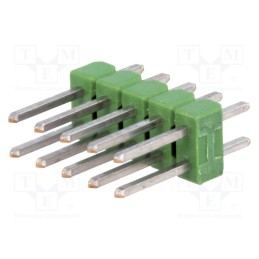 10 pcs : 826925-5 - Pin header, pin strips, AMPMODU MOD II, male, PIN: 10, straight