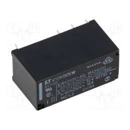 10 pcs : FTR-K1CK005W - Relay: electromagnetic, SPDT, Ucoil: 5VDC, 16A, 16A/250VAC, PCB